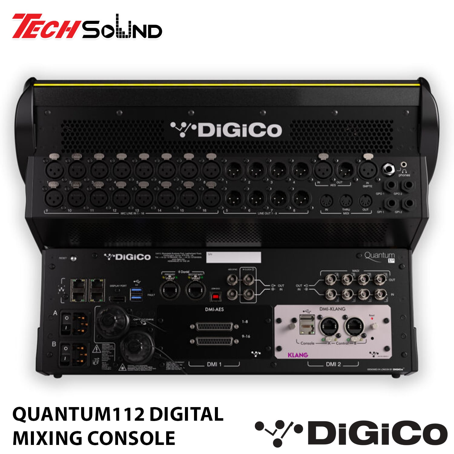 Bàn Mixer DiGiCo Quantum 112 Digital Mixing Console Surface