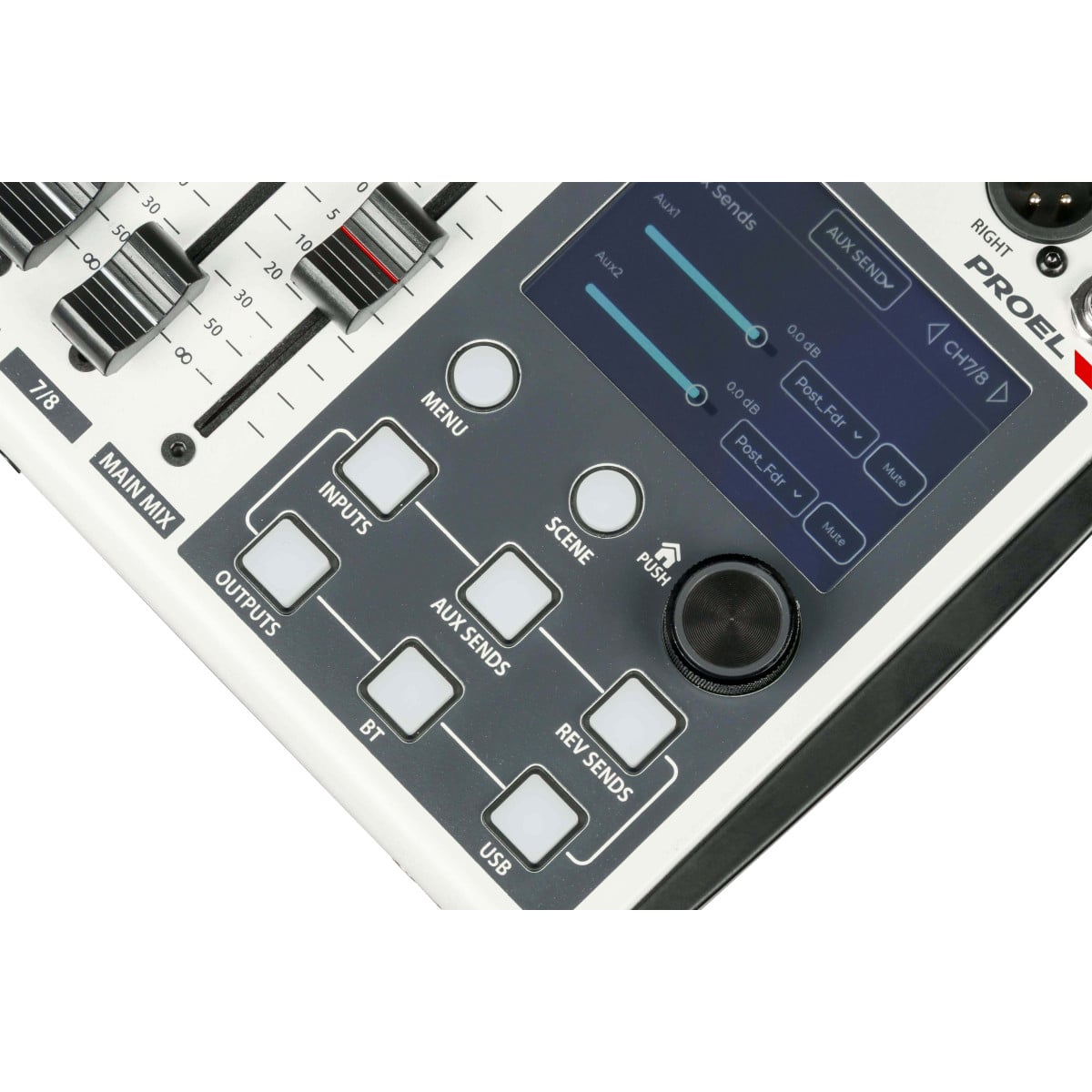Bàn Mixer kỹ thuật số Proel DIGIPAD8