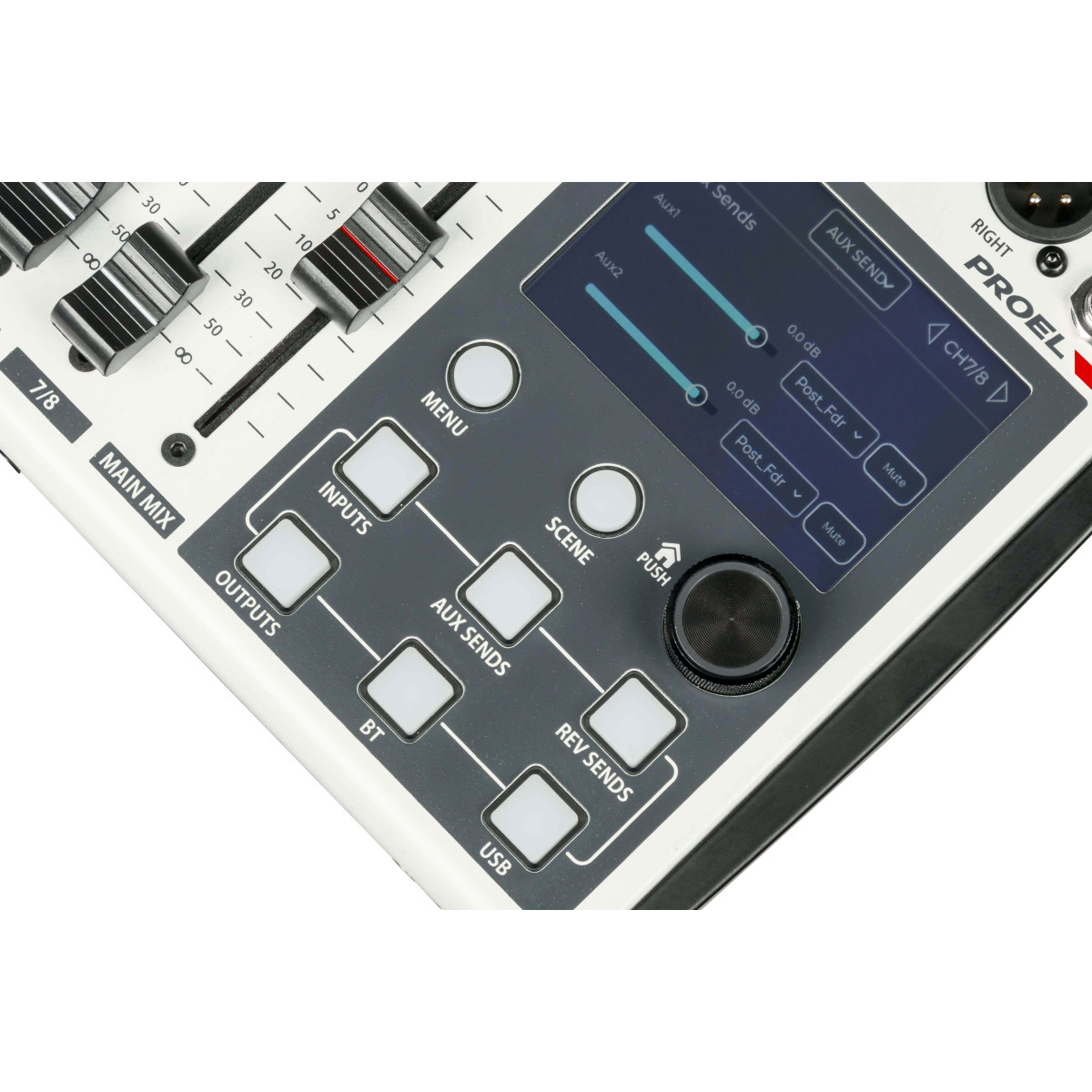 Bàn Mixer kỹ thuật số Proel DIGIPAD8