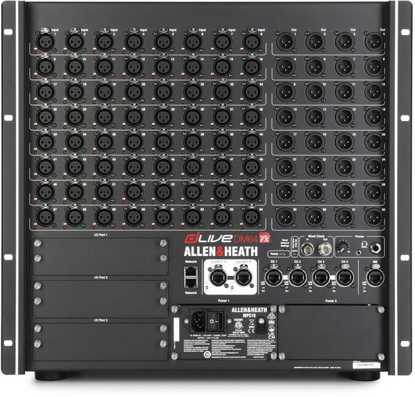 Bộ xử lý kỹ thuật số DLIVE-DM64 MixRack Ultra FX