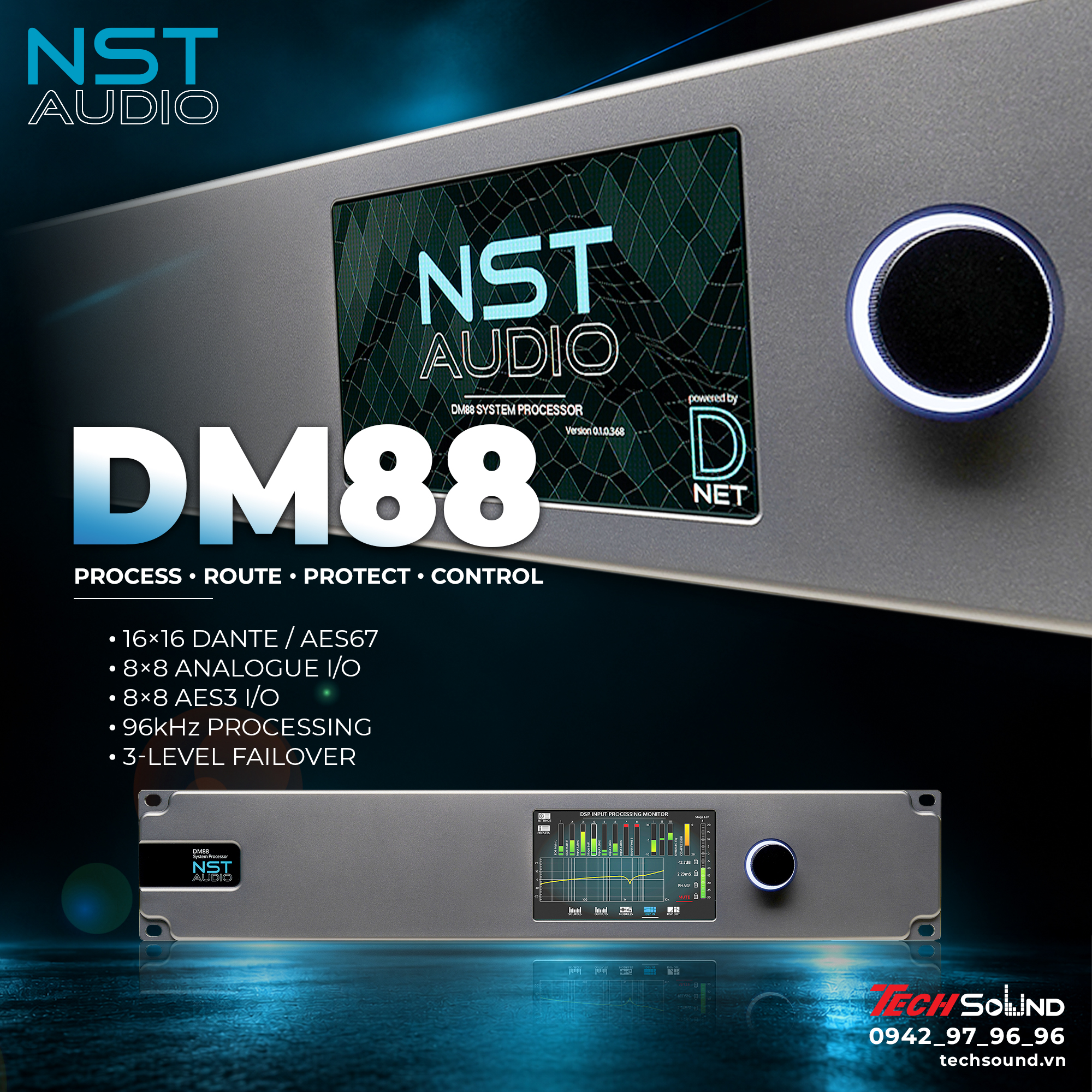 NST Audio DM88 Made in UK