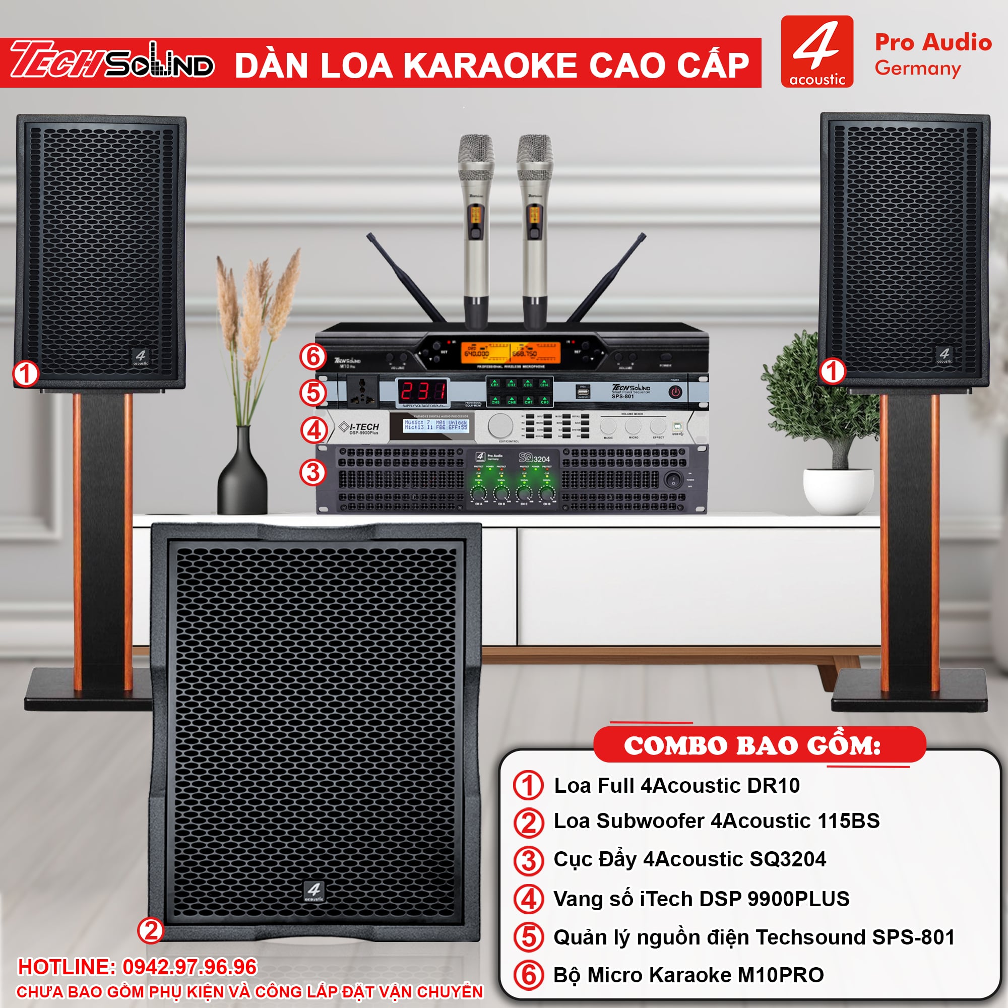 Dàn Loa Karaoke 4Acoustic DR10 [03]