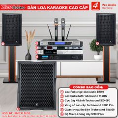 Dàn Loa Karaoke 4Acoustic DR10 [08]