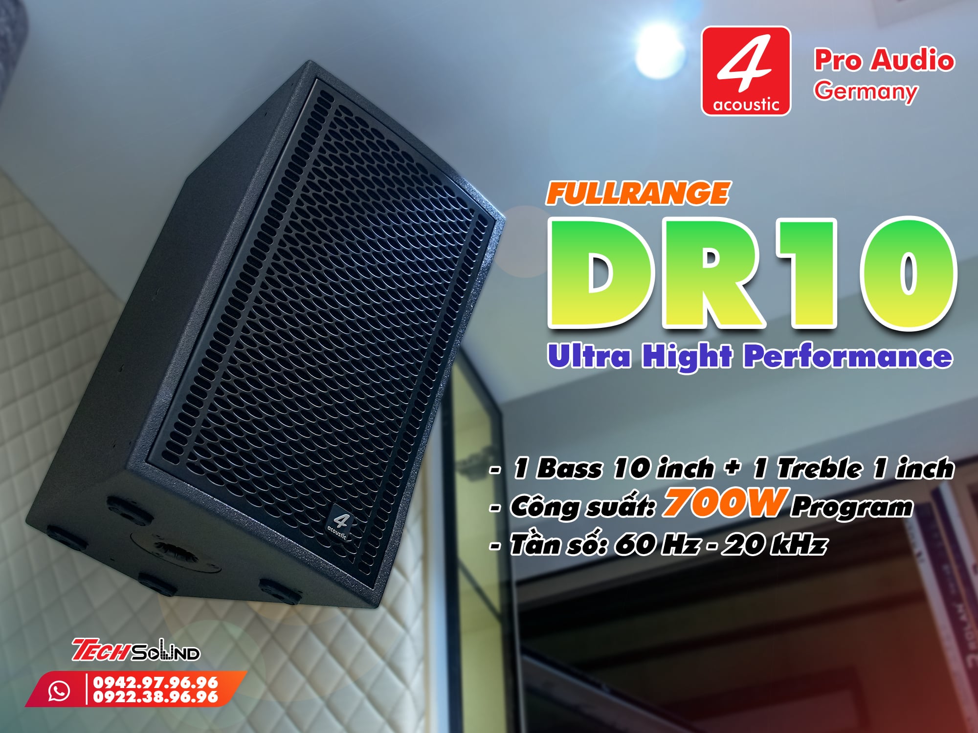 Loa Fullrange 4Acoustic DR10