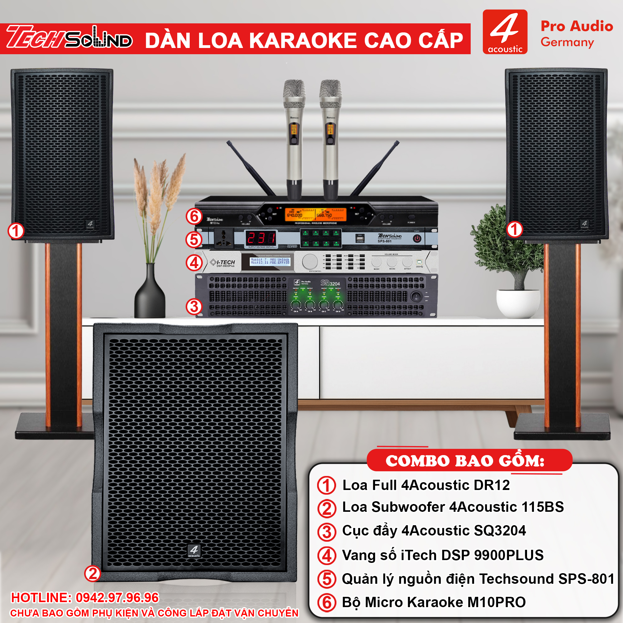 Dàn Loa Karaoke 4Acoustic DR12 [03]