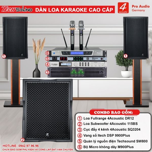 Dàn Loa Karaoke 4Acoustic DR12 [05]