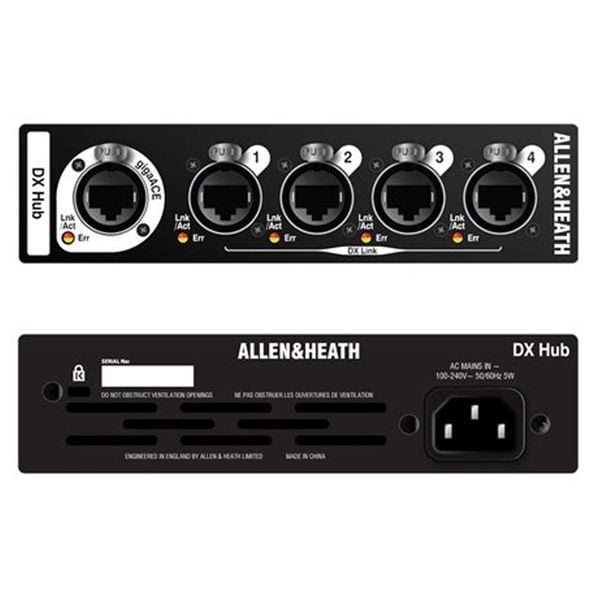 Allen & Heath DX-HUB – Bộ mở rộng DX 128×128 kênh 96kHz