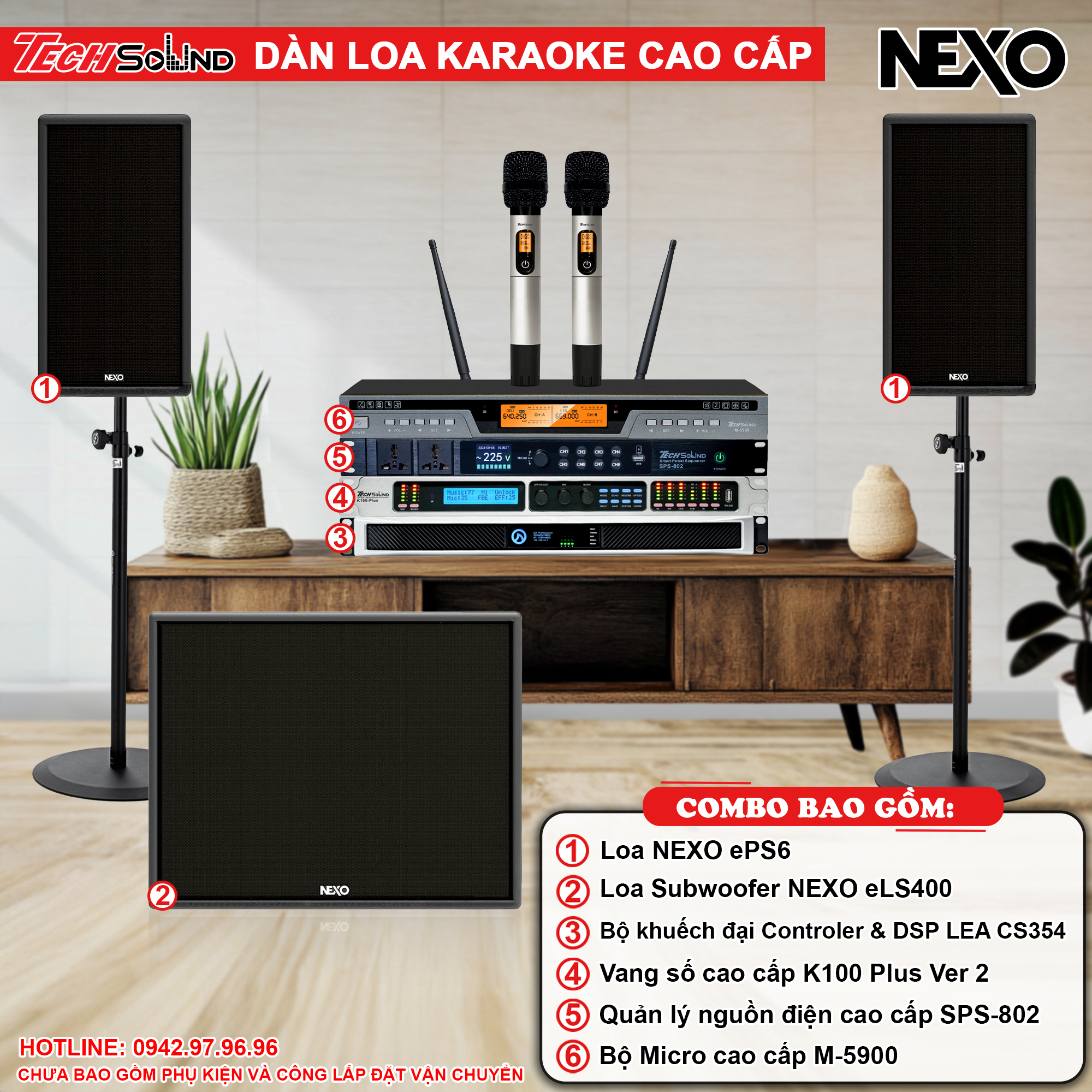 DÀN LOA KARAOKE NEXO ePS6 [01]