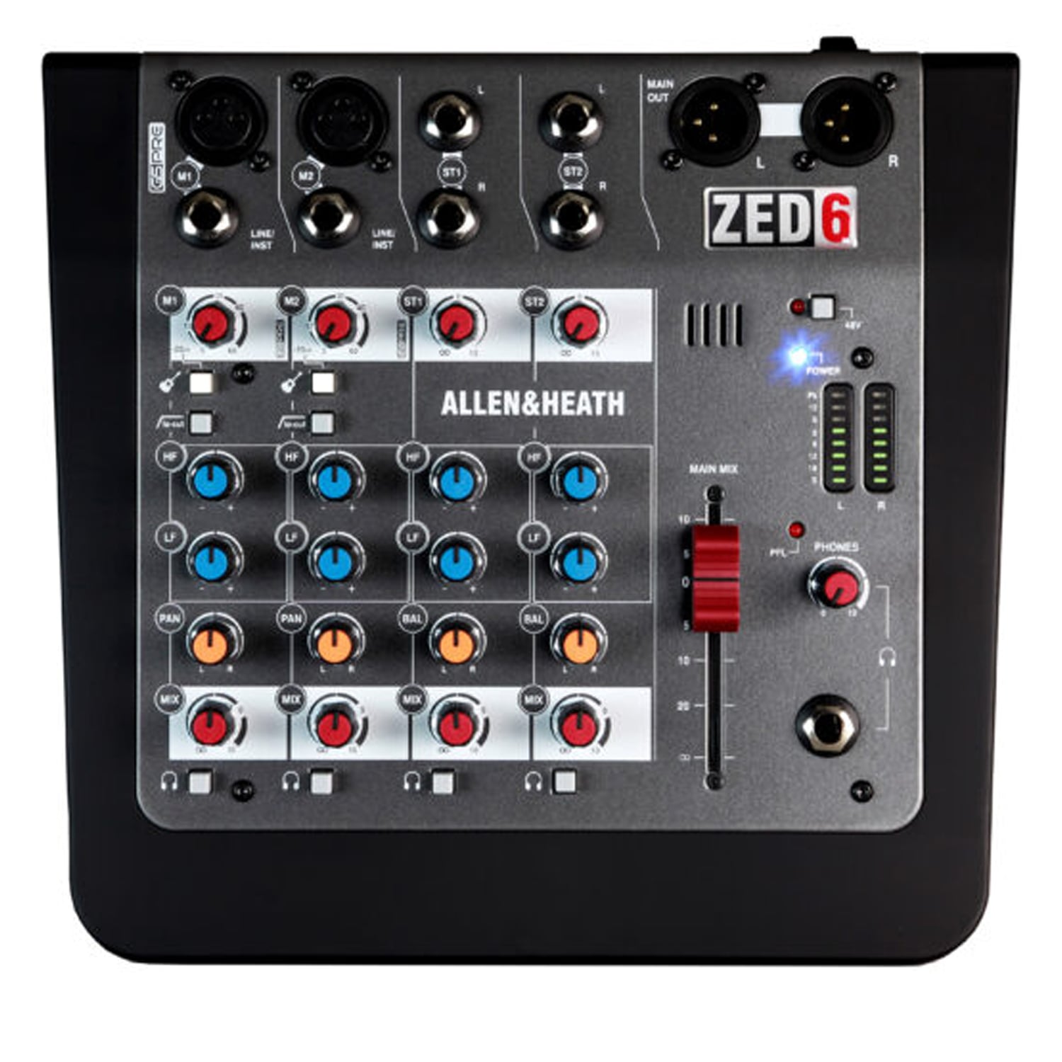 Mixer Analog Allen & Heath ZED-6