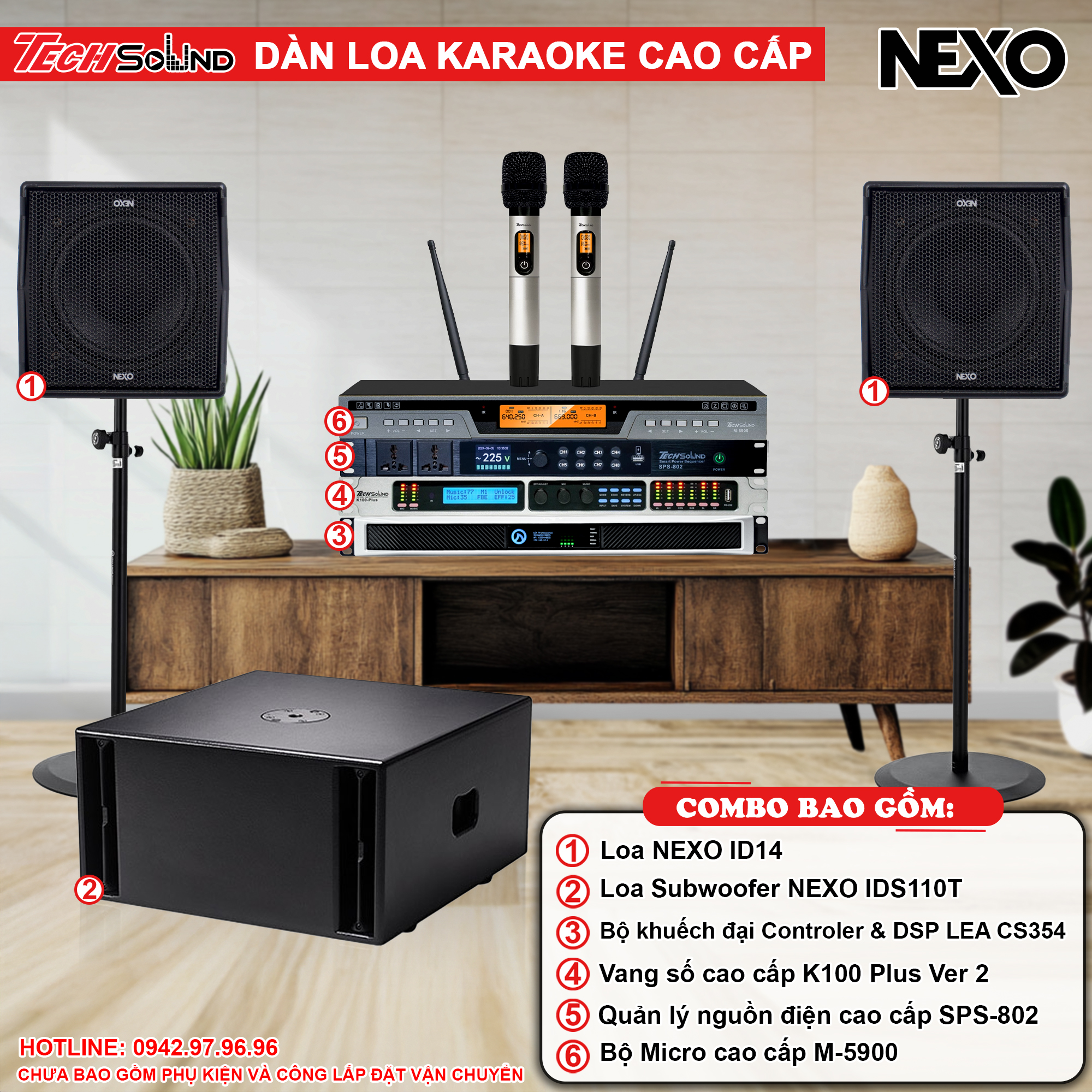 DÀN LOA KARAOKE NEXO ID14 [03]