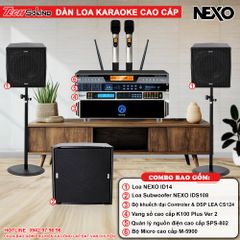 DÀN LOA KARAOKE NEXO ID14 [02]