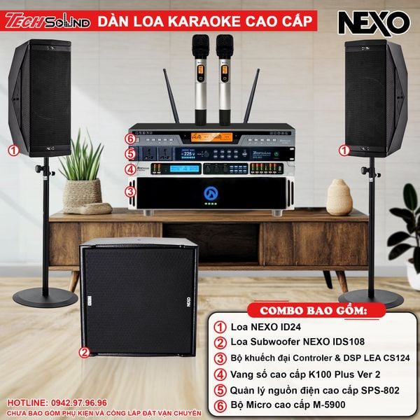 Dàn Loa Karaoke NEXO ID24 [02]