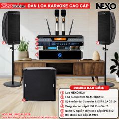 Dàn Loa Karaoke NEXO ID24 [02]