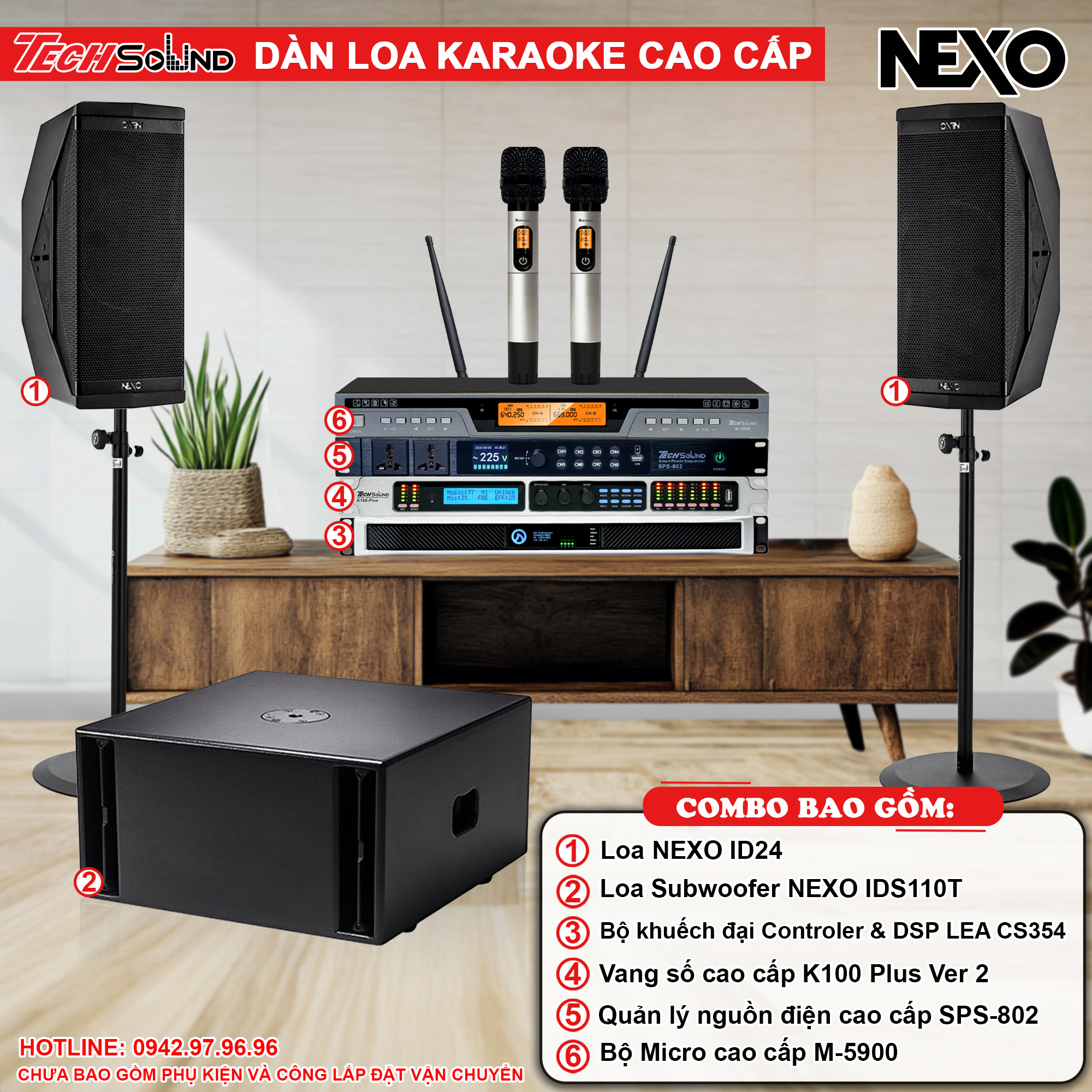 Dàn Loa Karaoke NEXO ID24 [03]