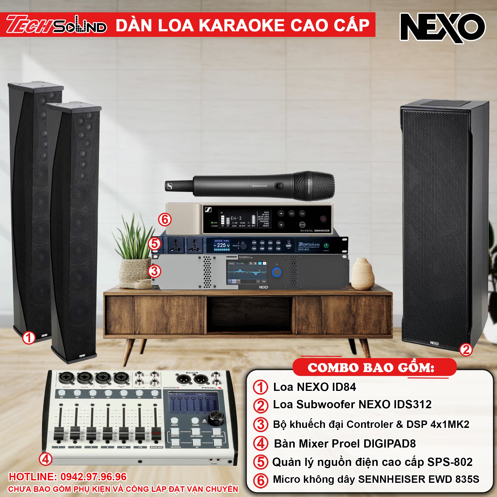 DÀN LOA  KARAOKE NEXO ID84 [06]