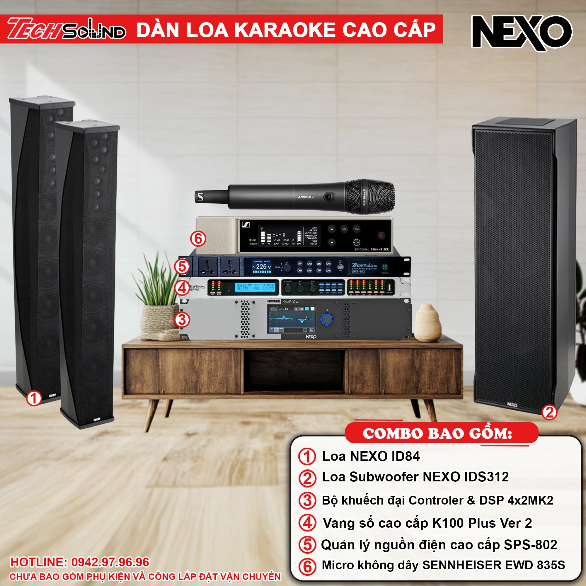 Dàn Loa Karaoke NEXO ID84 [04]