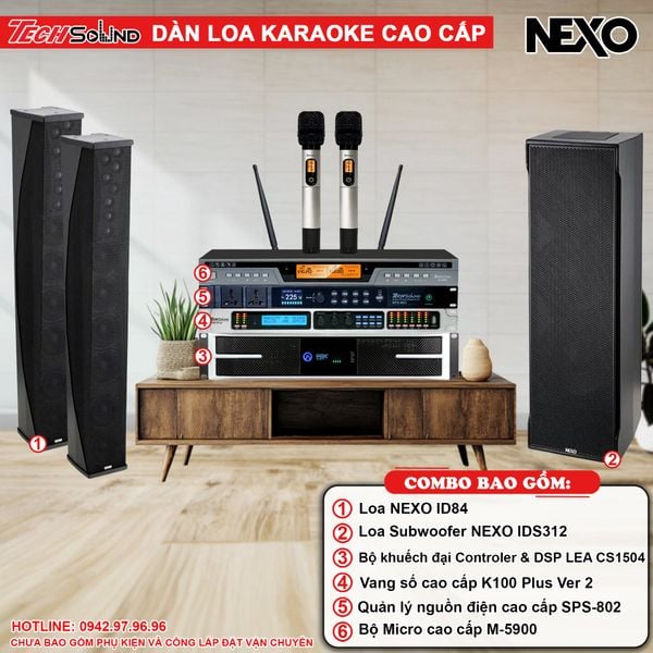 DÀN LOA KARAOKE NEXO ID84 [01]