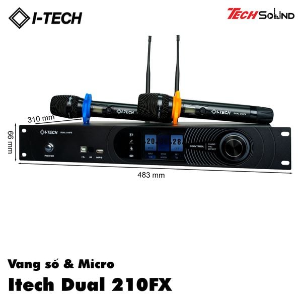 Vang Số & Micro Itech Dual 210FX