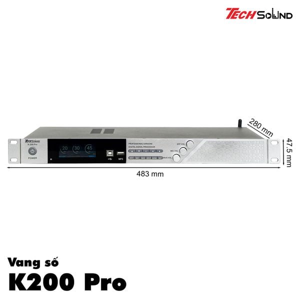 Vang số cao cấp Techsound K200 Pro