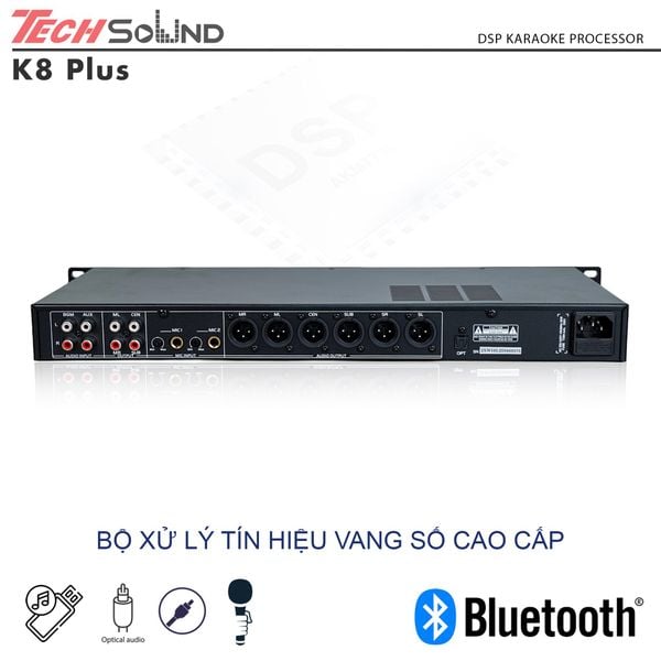 Vang số cao cấp Techsond K8 Plus