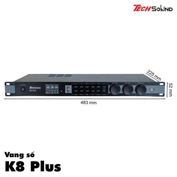 Vang số cao cấp Techsond K8 Plus