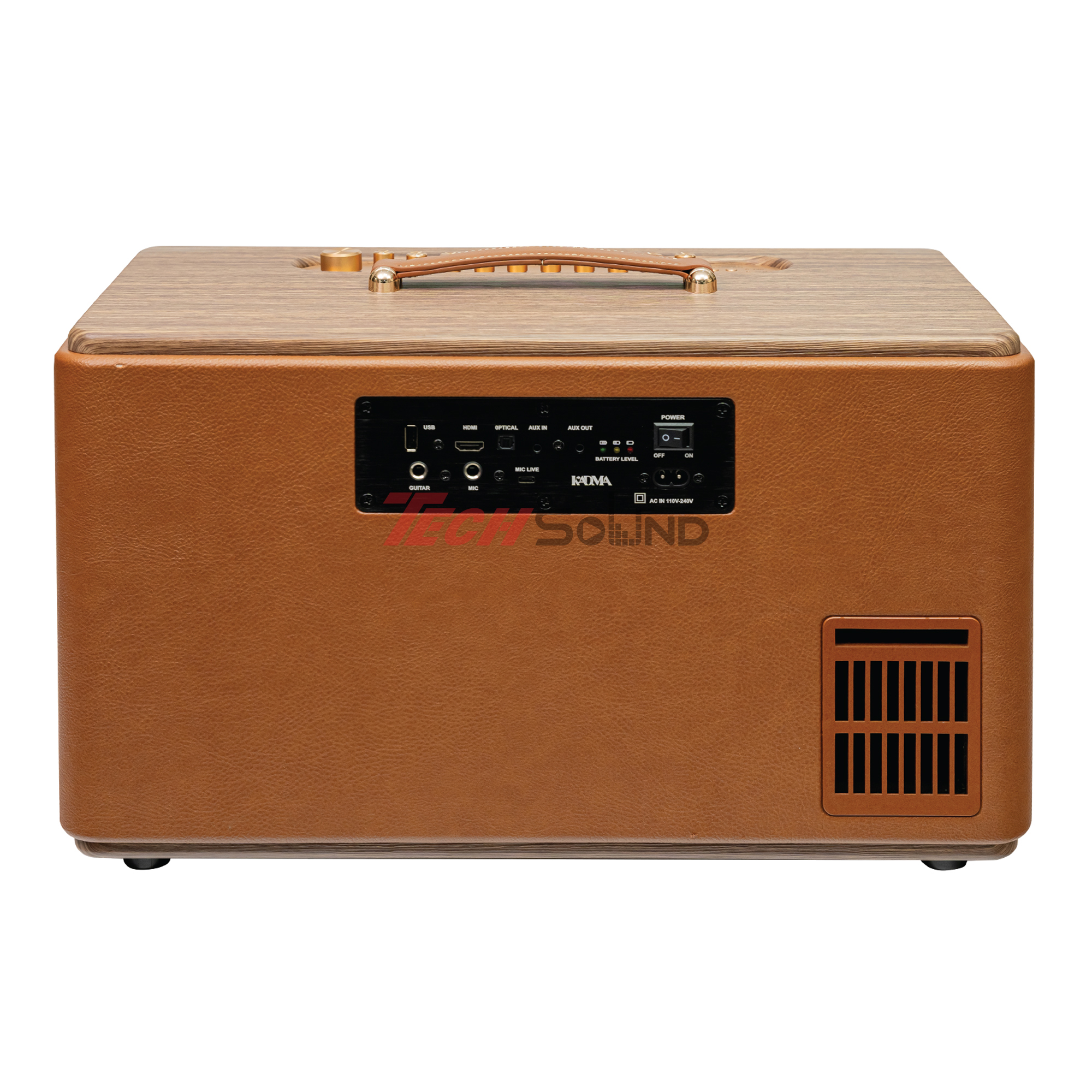 Loa Hi-Fi Karaoke xách tay KADMA KS350 (Nâu)