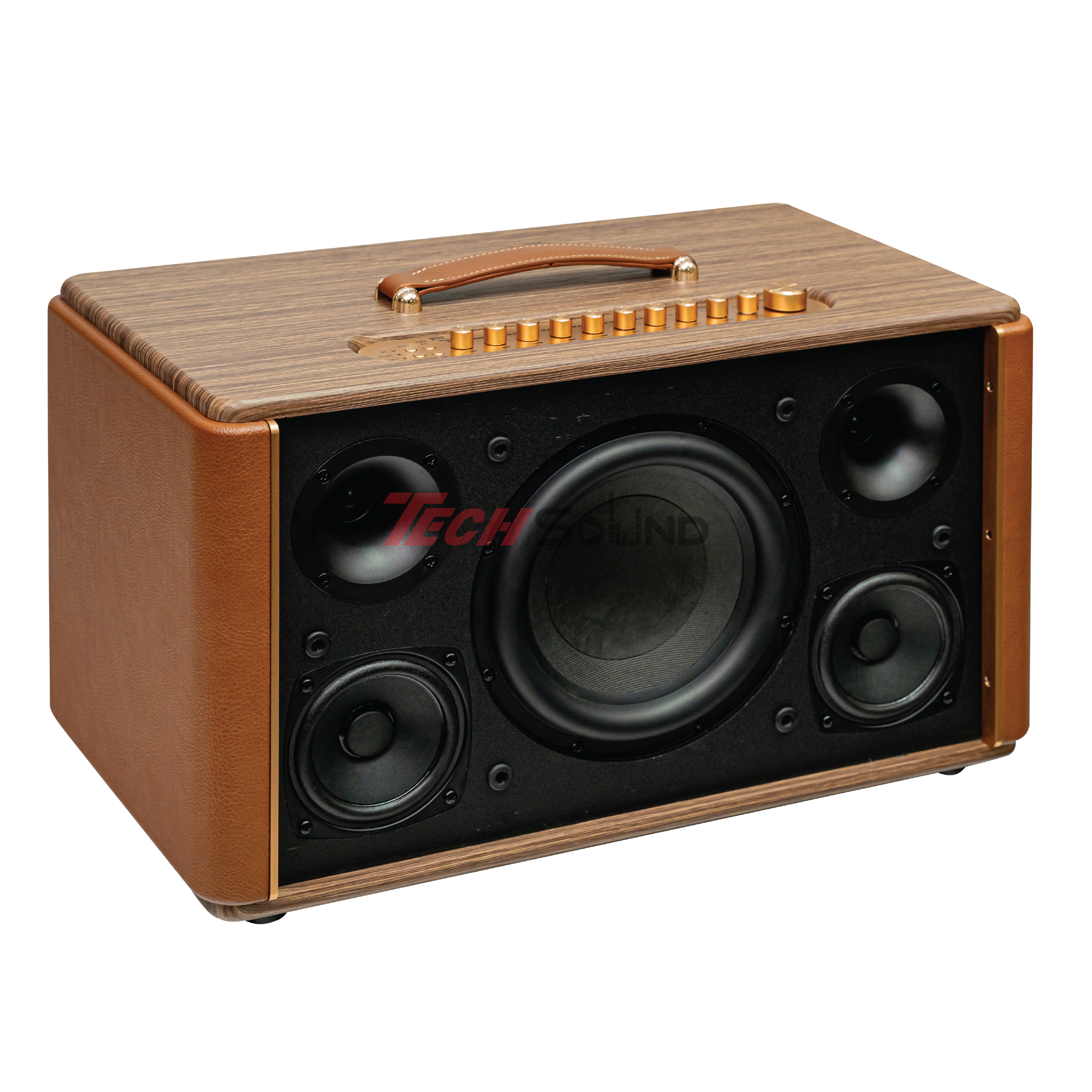 Loa Hi-Fi Karaoke xách tay KADMA KS300 (Nâu)