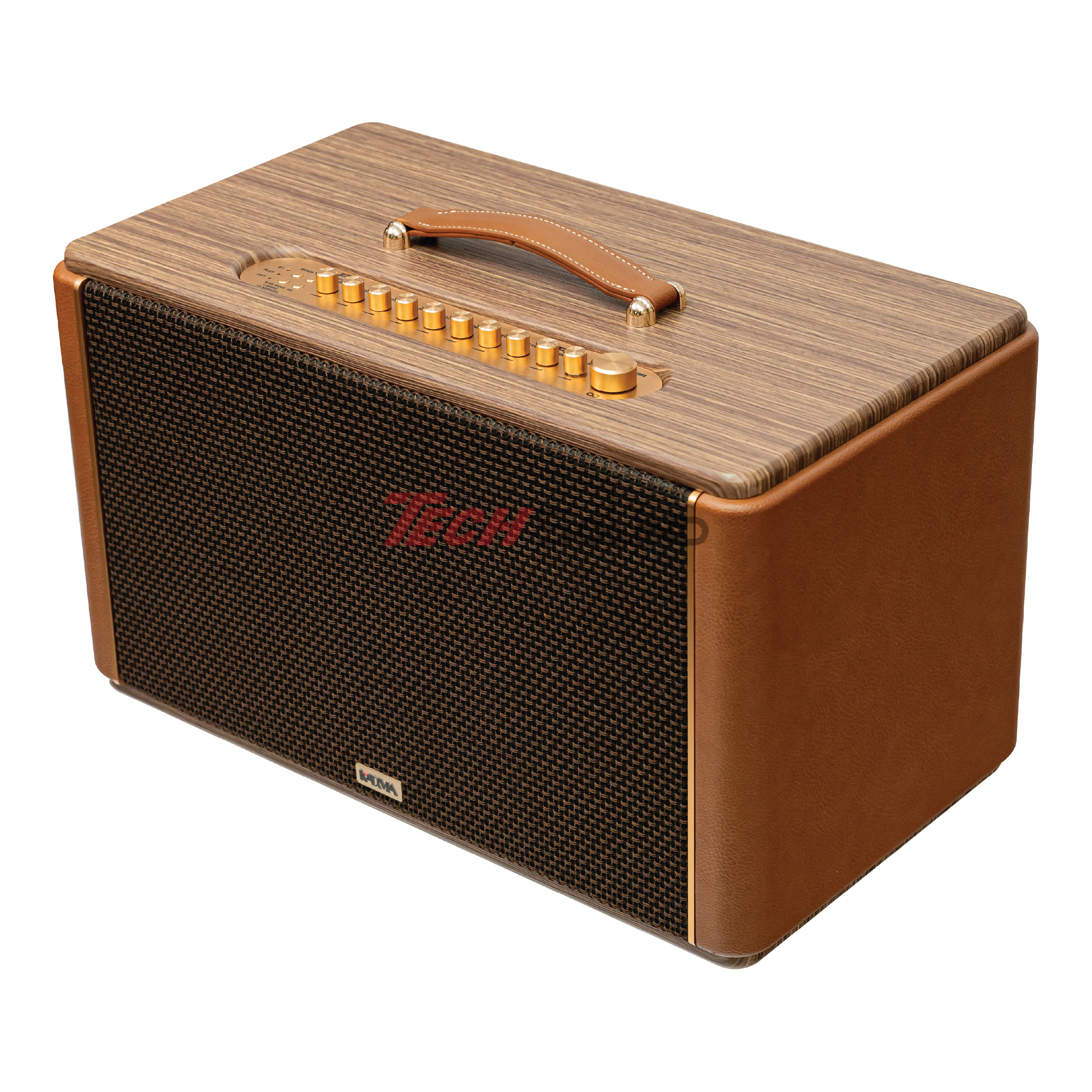 Loa Hi-Fi Karaoke xách tay KADMA KS300 (Nâu)