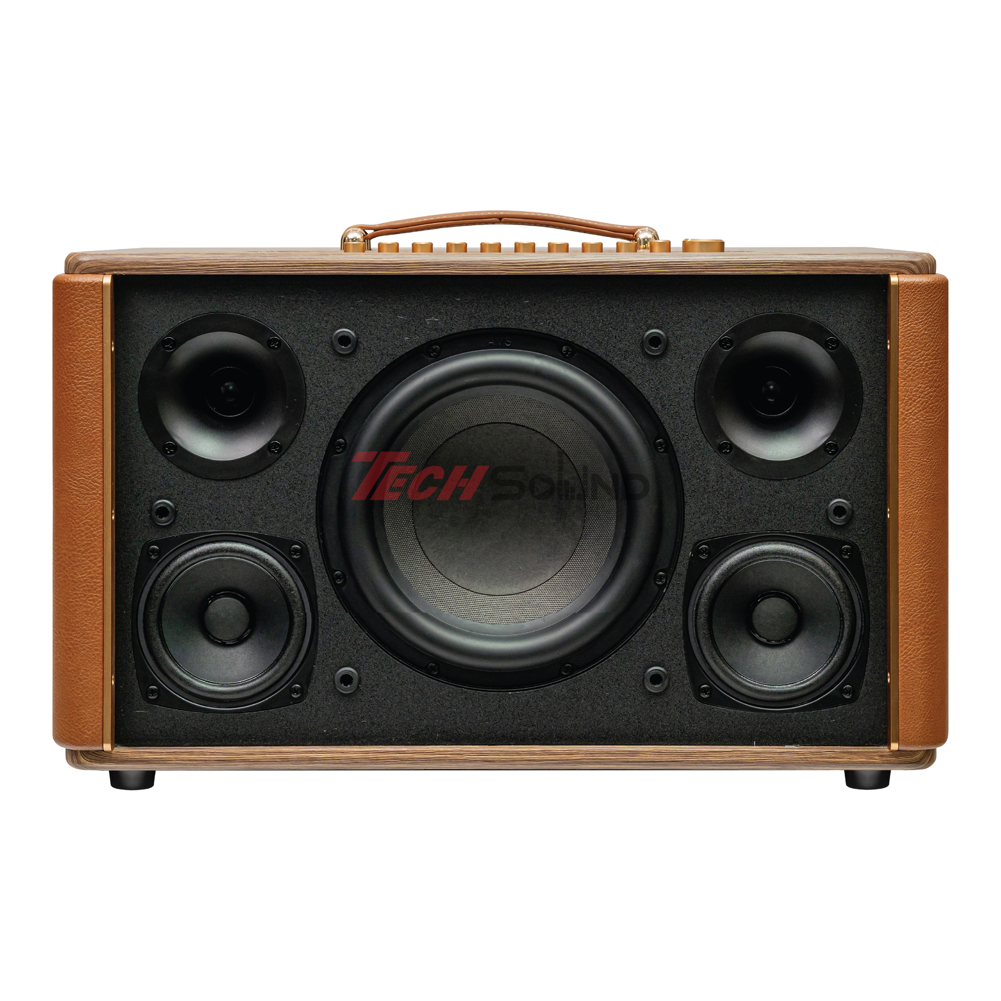 Loa Hi-Fi Karaoke xách tay KADMA KS300 (Nâu)