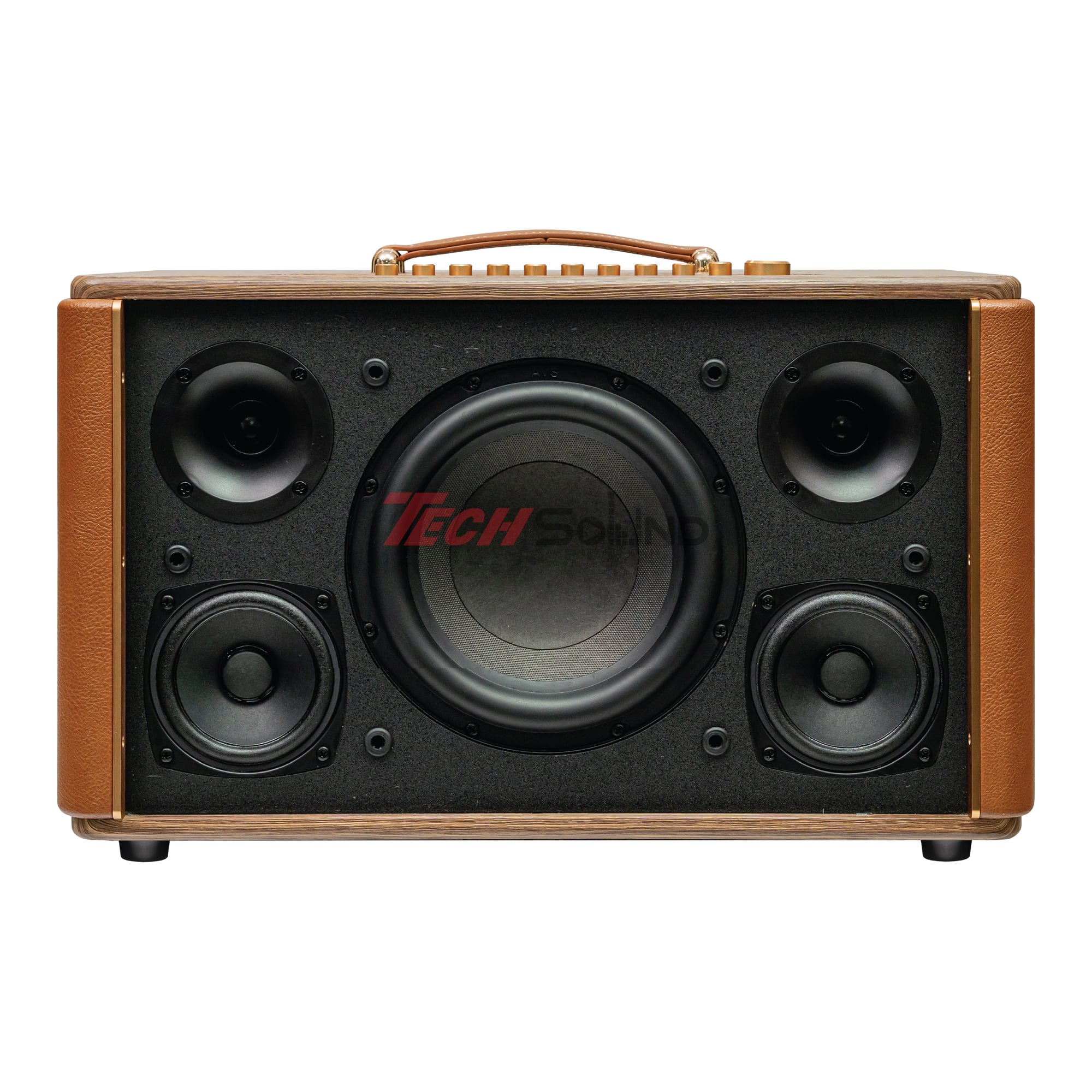 Loa Hi-Fi Karaoke xách tay KADMA KS300 (Nâu)