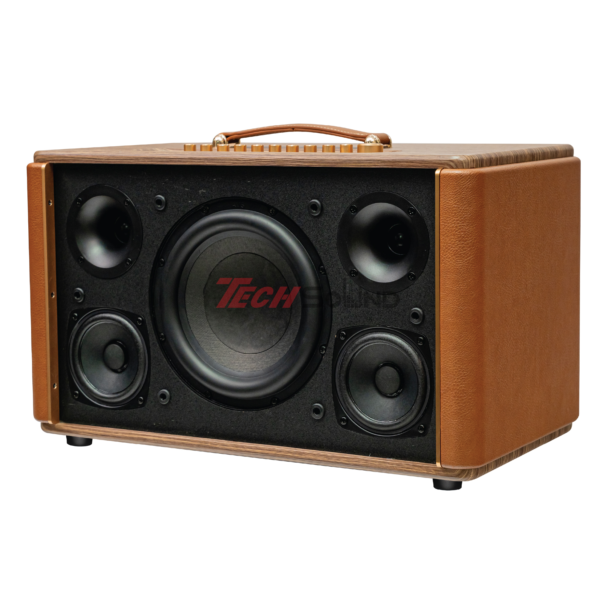 Loa Hi-Fi Karaoke xách tay KADMA KS300 (Nâu)