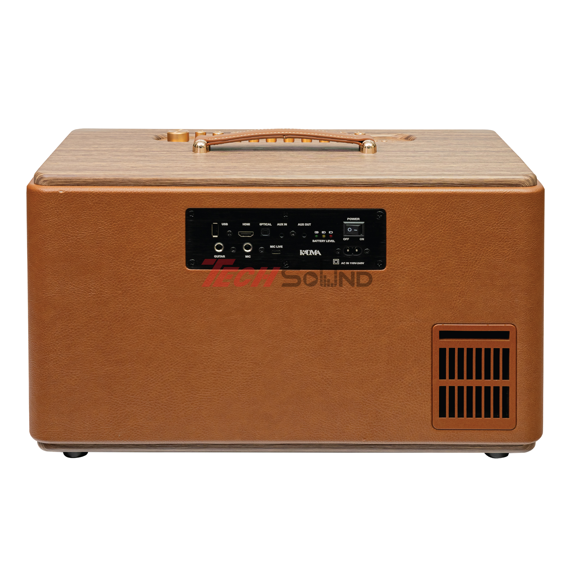 Loa Hi-Fi Karaoke xách tay KADMA KS300 (Nâu)