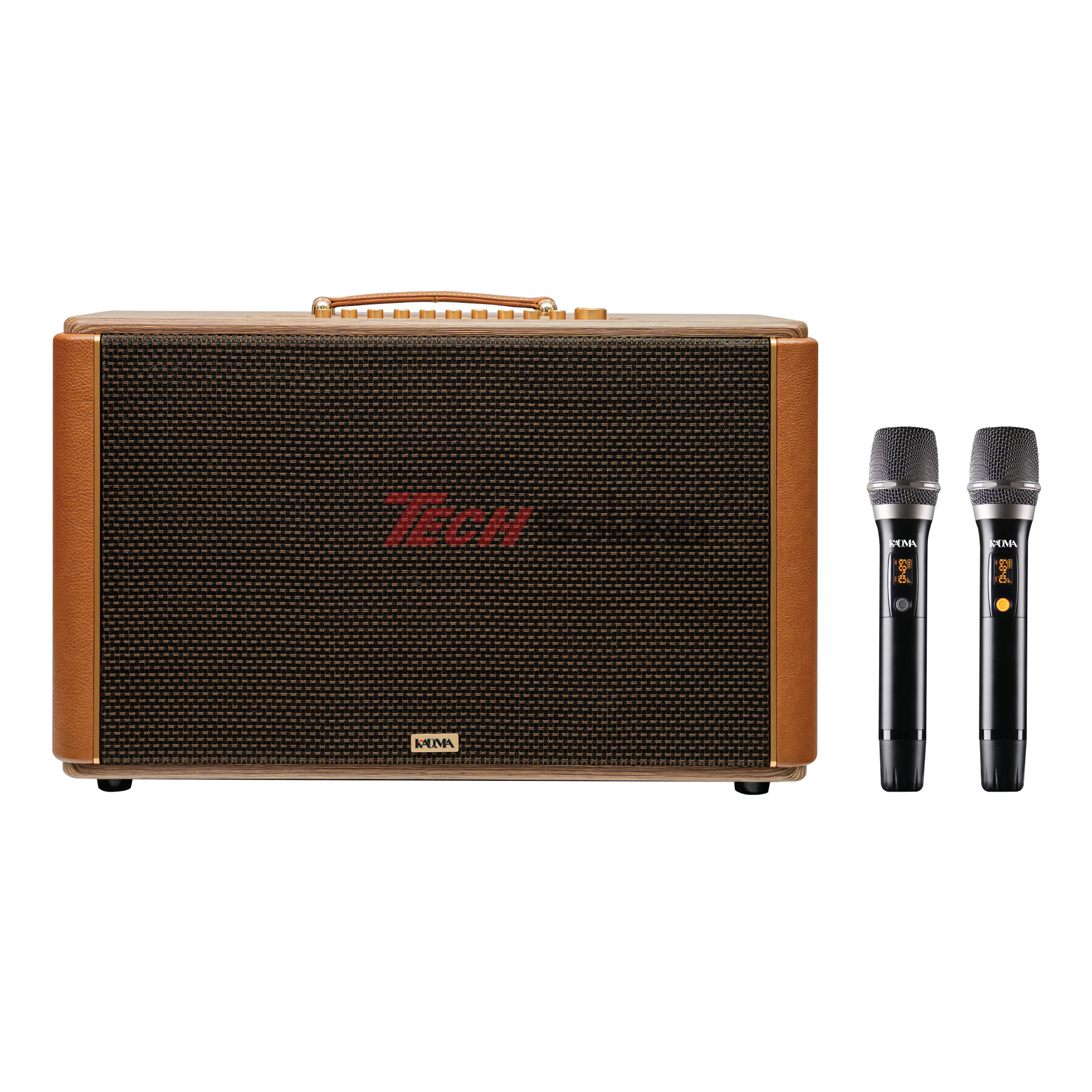 Loa Hi-Fi Karaoke xách tay KADMA KS350 (Nâu)