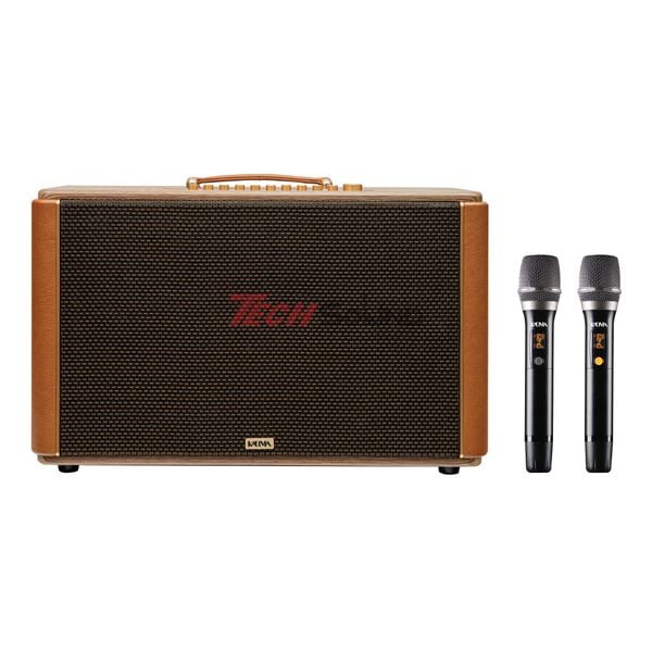 Loa Hi-Fi Karaoke xách tay KADMA KS350 (Nâu)