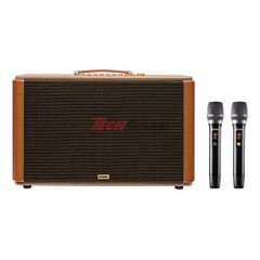 Loa Hi-Fi Karaoke xách tay KADMA KS350 (Nâu)