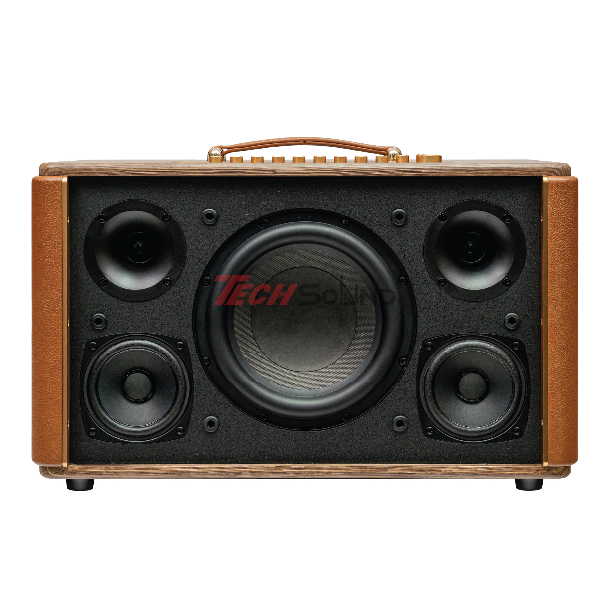 Loa Hi-Fi Karaoke xách tay KADMA KS350 (Nâu)