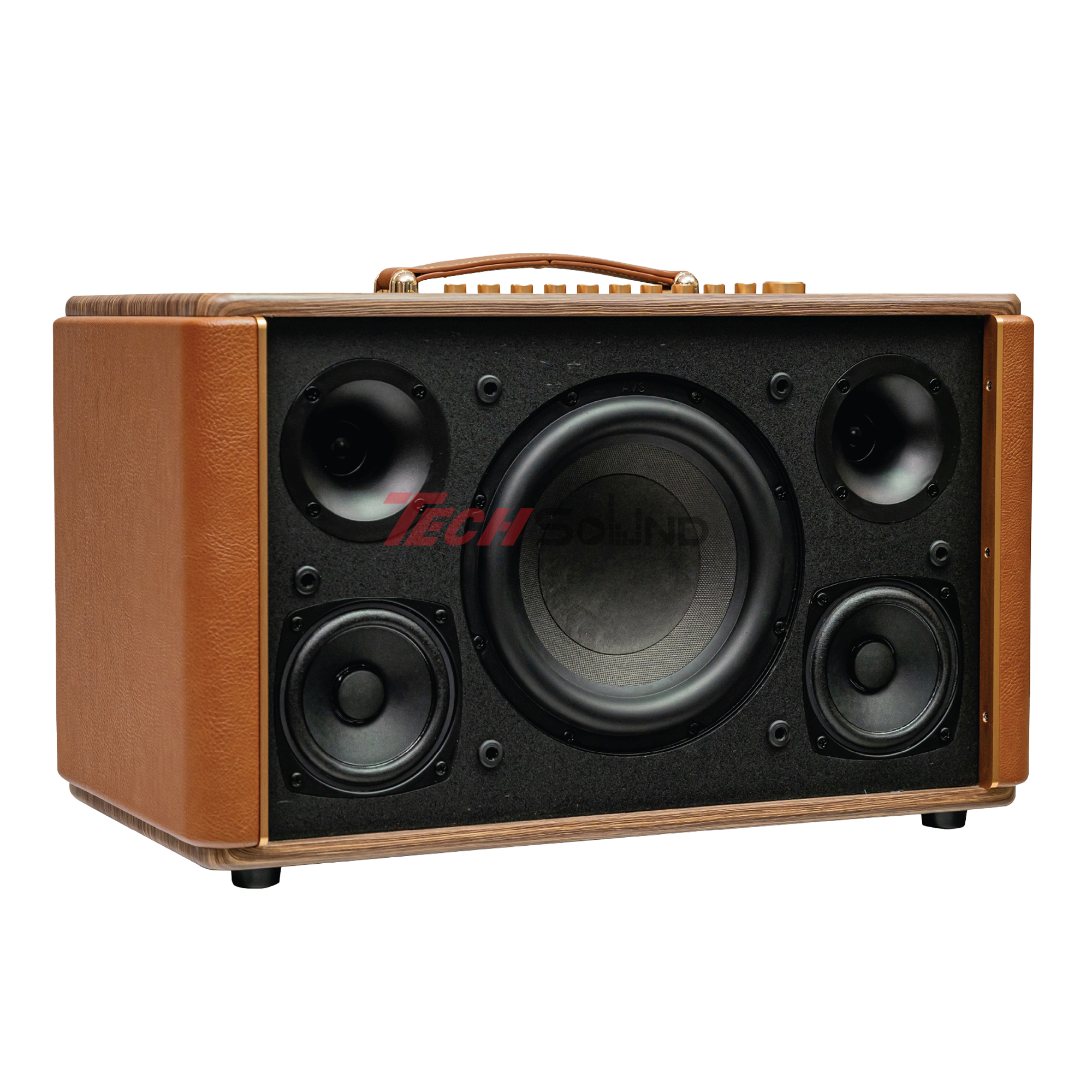 Loa Hi-Fi Karaoke xách tay KADMA KS350 (Nâu)