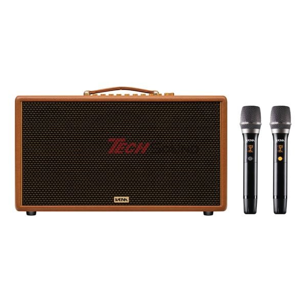 Loa Hi-Fi Karaoke xách tay KADMA KS68 (Nâu)