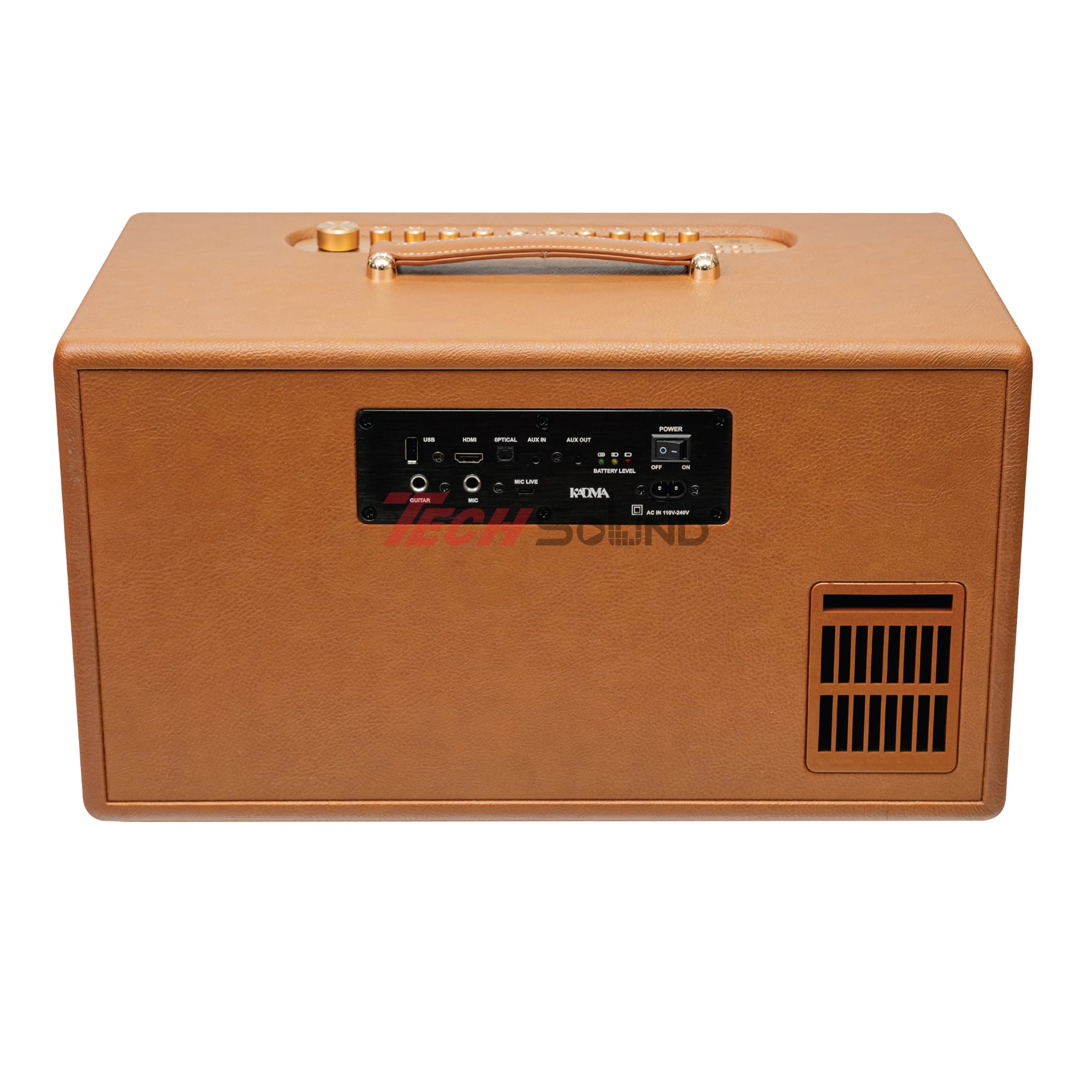 Loa Hi-Fi Karaoke xách tay KADMA KS68 (Nâu)