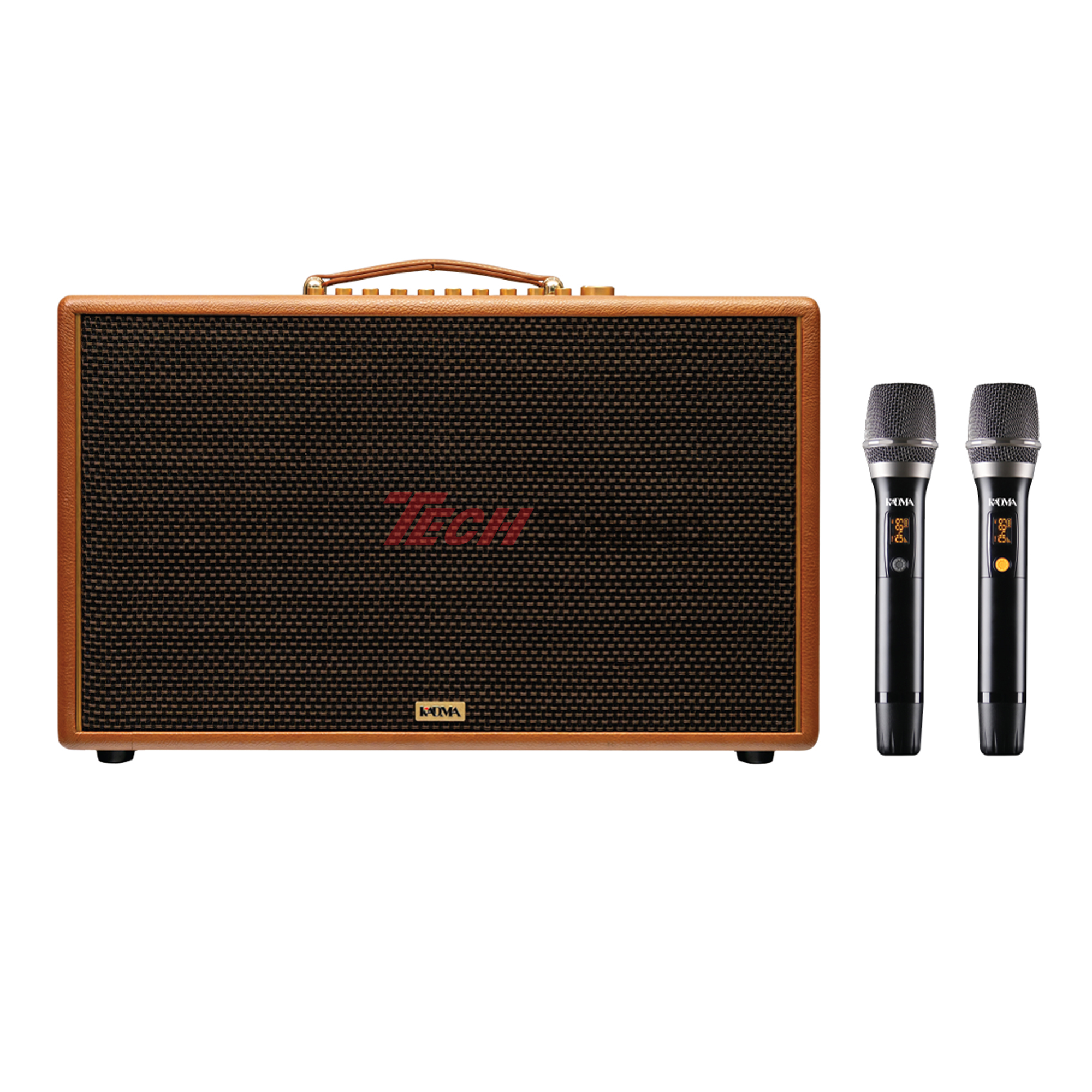 Loa Hi-Fi Karaoke xách tay KADMA KS88 (Nâu)