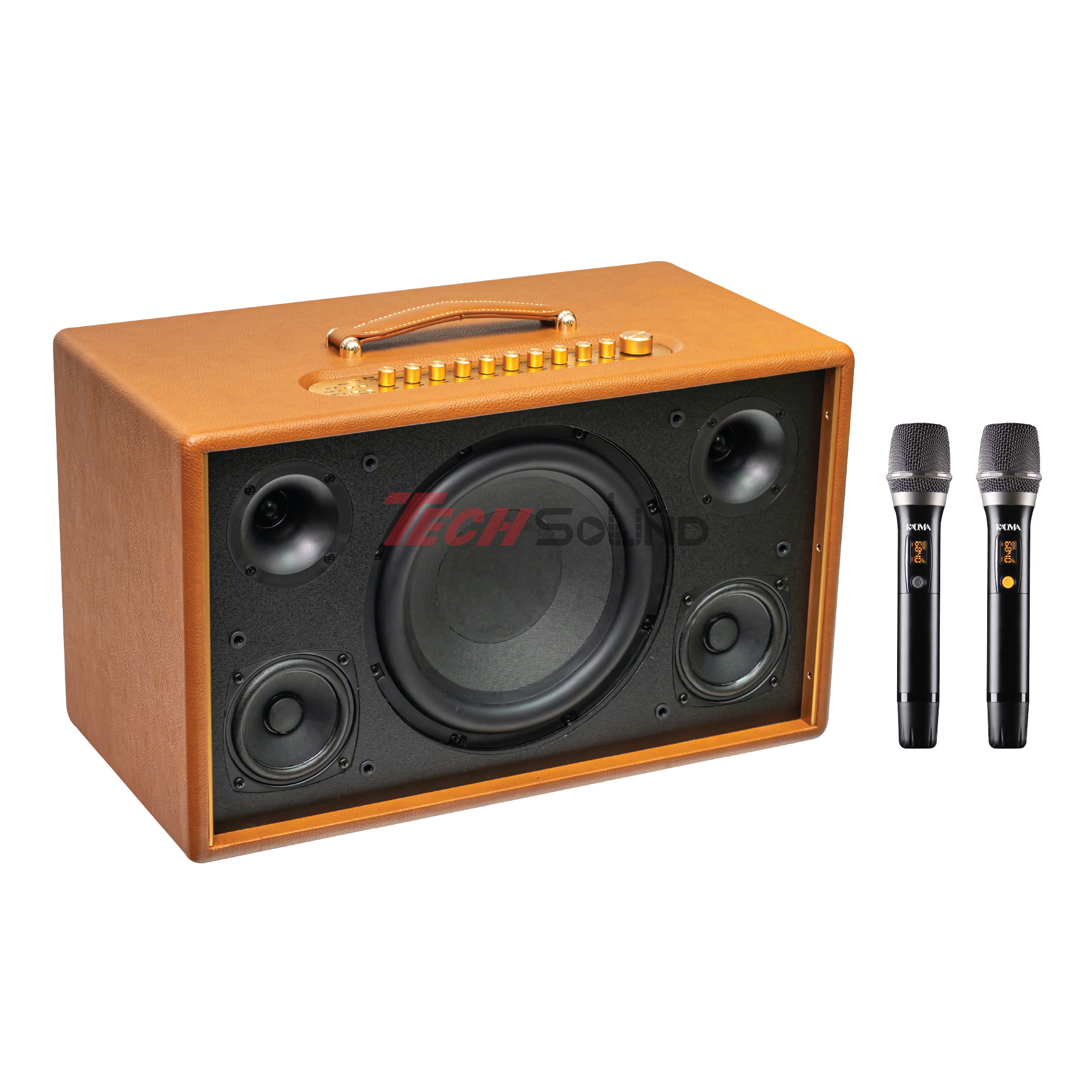 Loa Hi-Fi Karaoke xách tay KADMA KS88 (Nâu)