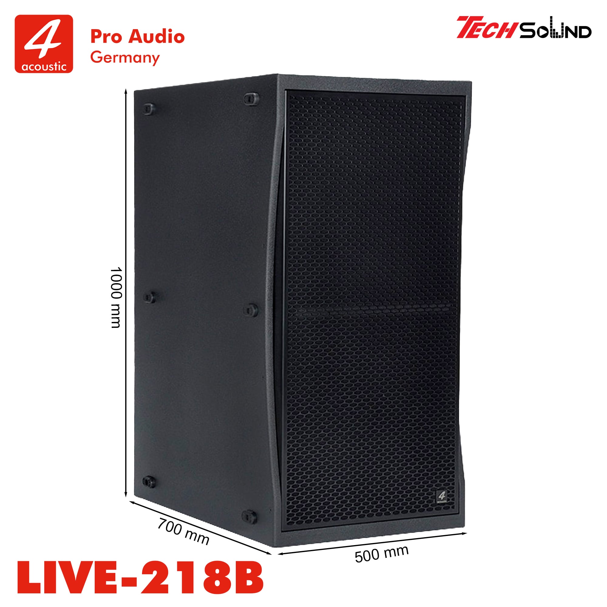 Subwoofer Active 4Acoustic LIVE 218B