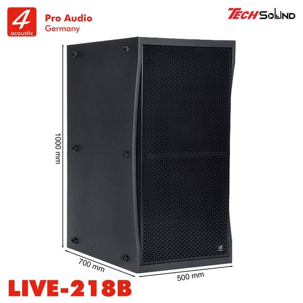 Subwoofer Active 4Acoustic LIVE 218B