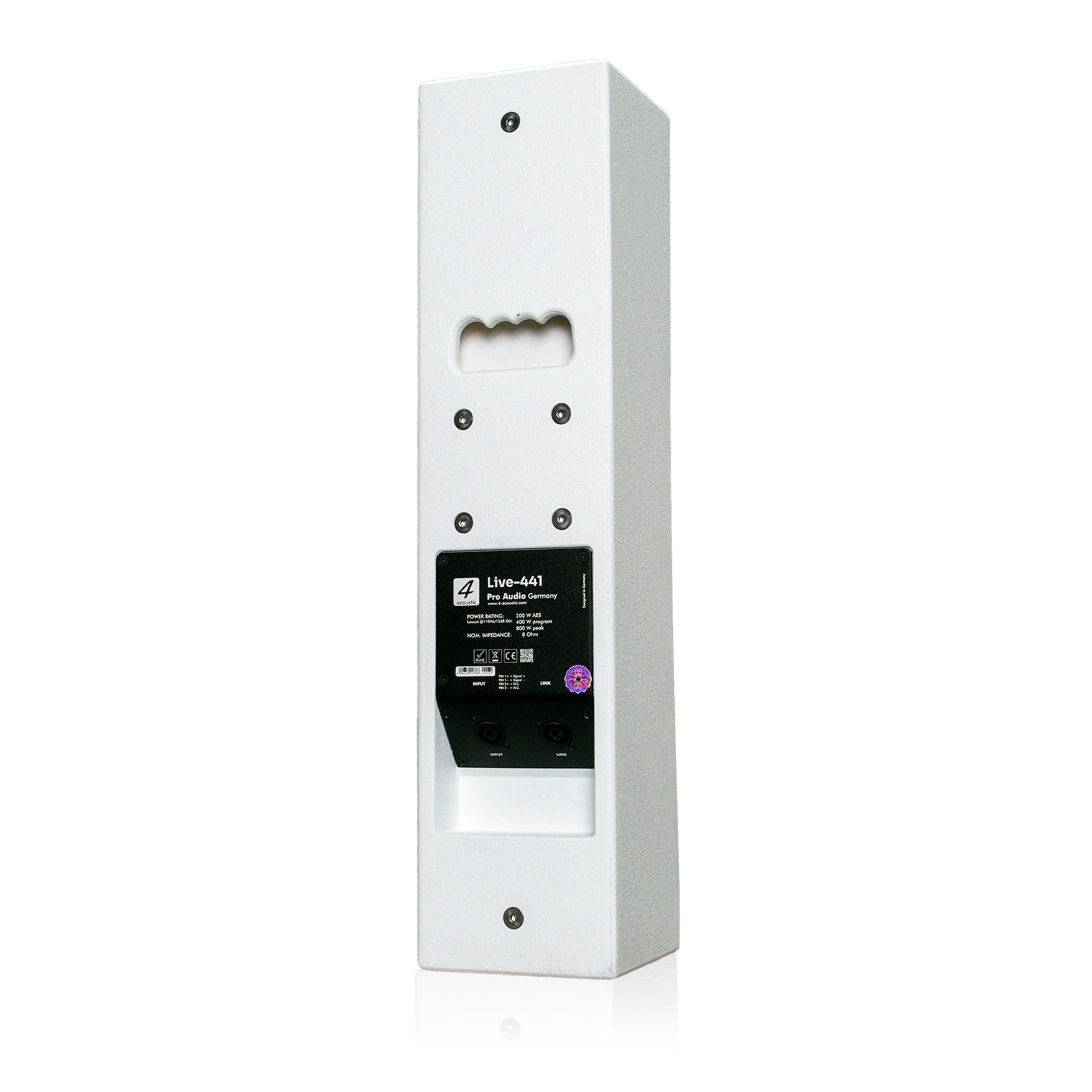 Loa Column 4Acoustic Live 441 White
