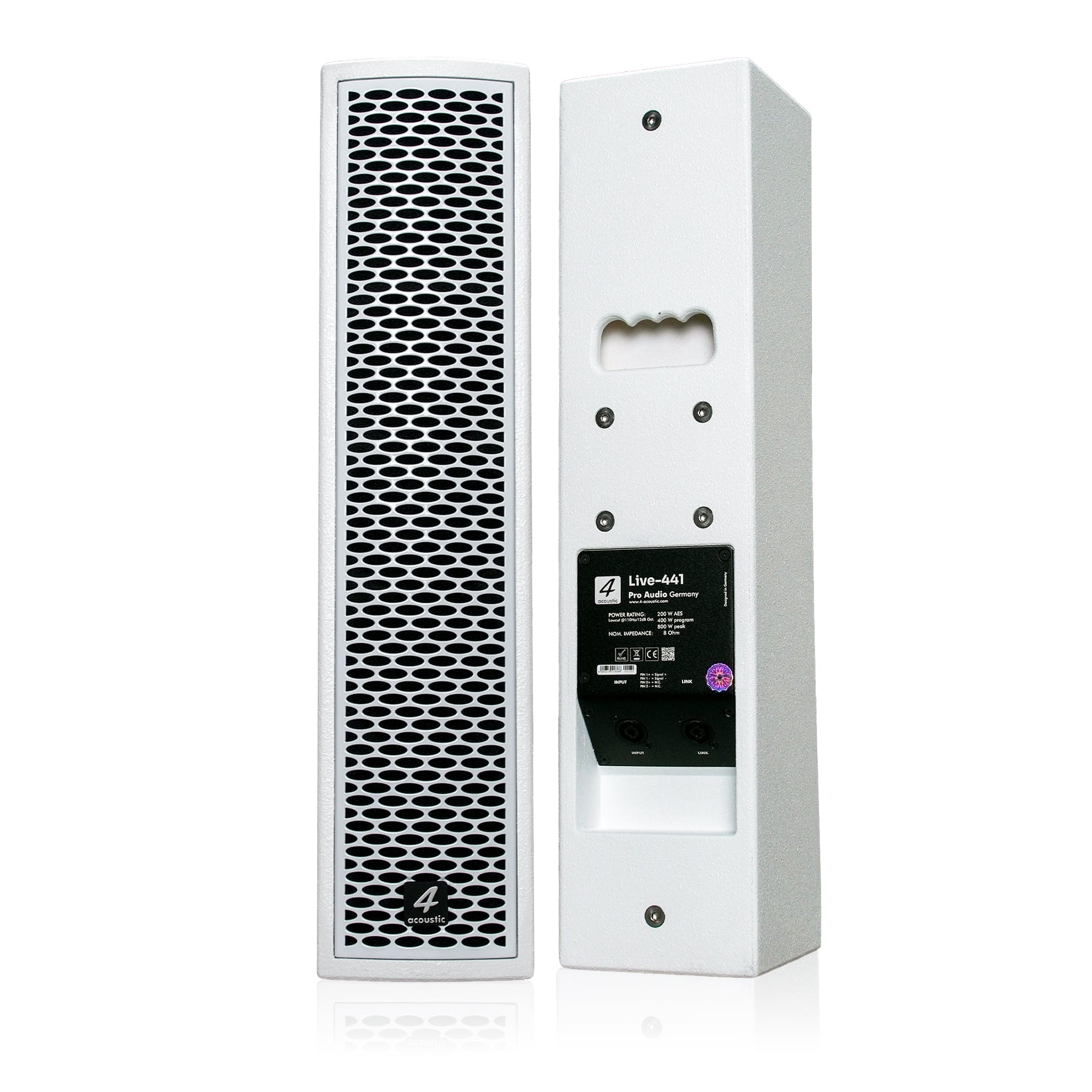 Loa Column 4Acoustic Live 441 White