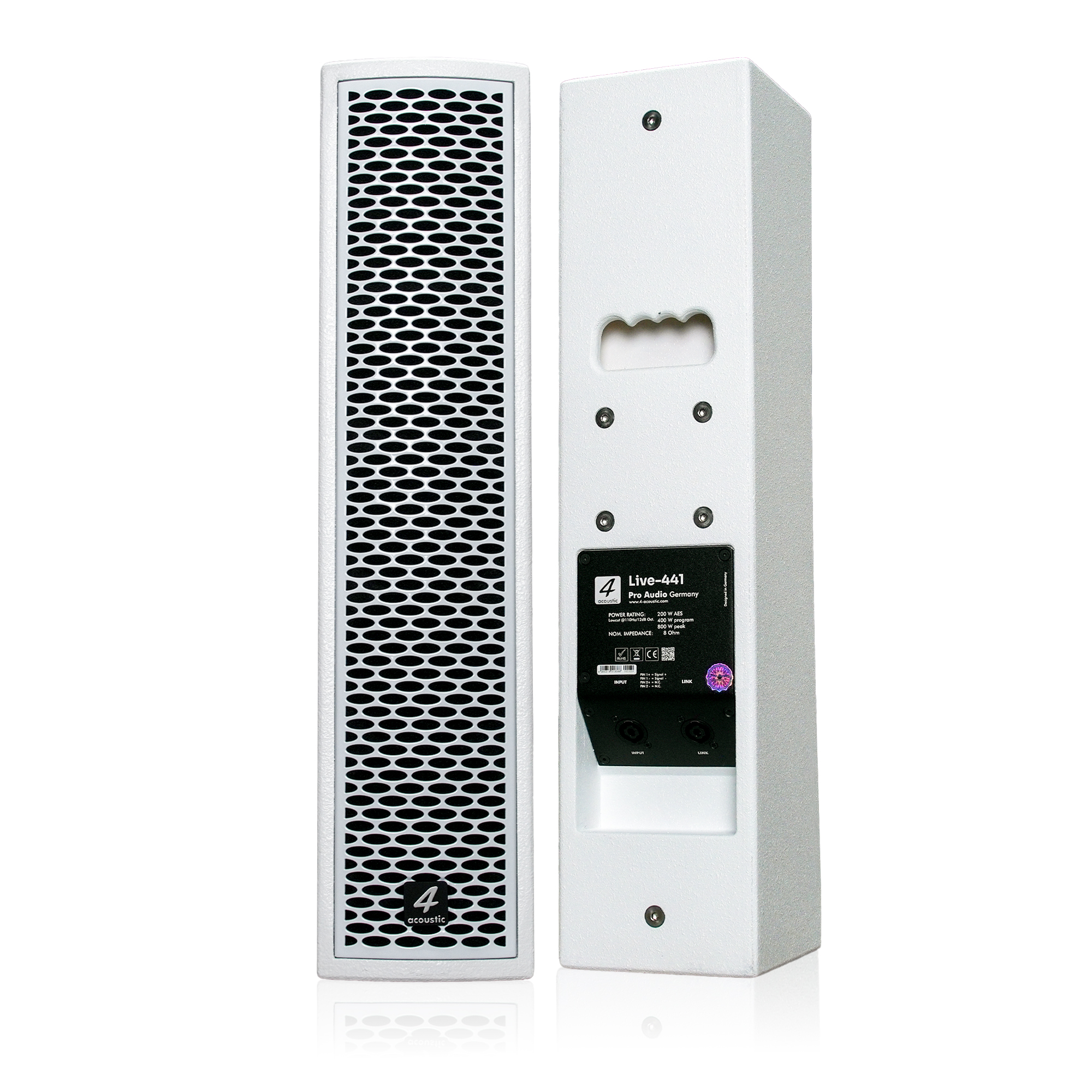 Loa Column 4Acoustic Live 441 White