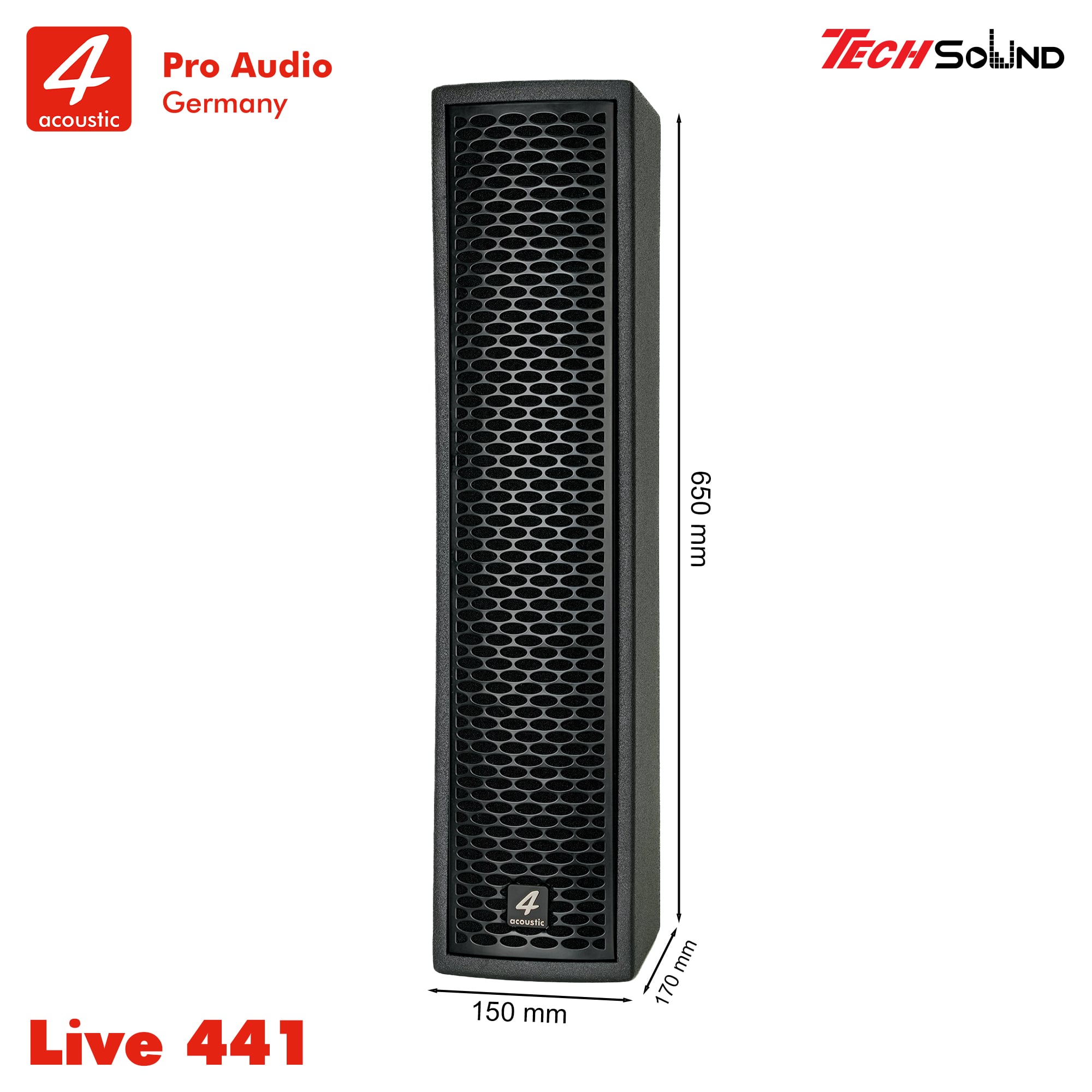 Loa Column 4Acoustic Live 441 Black