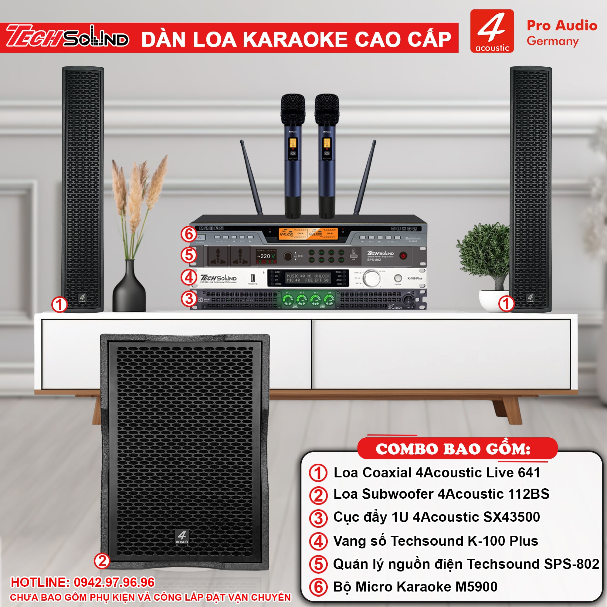 Dàn Loa Column 4Acoustic Live 641 [02]