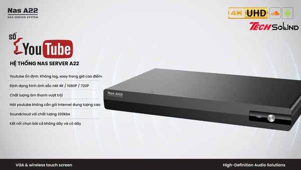 Bộ đầu màn NAS A22 Plus kèm màn hình 22 inch