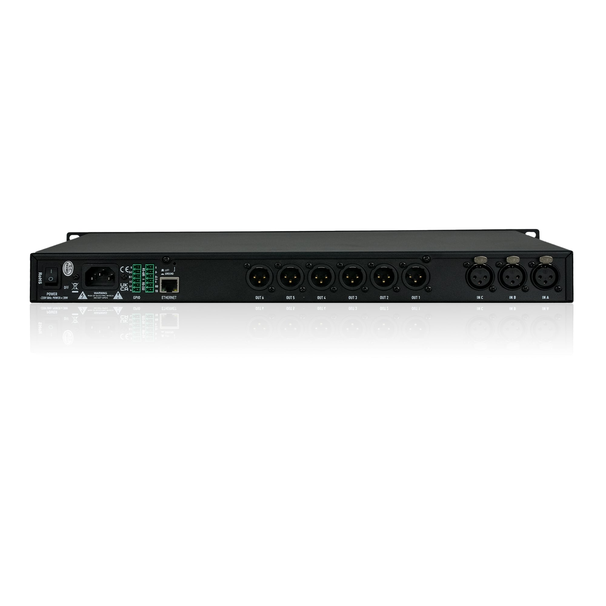 Xử lý tín hiệu số NSP Audio NSP360 (3 vào 6 ra)